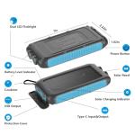 Portable Solar Power Bank with Fast Charging 49800mAh