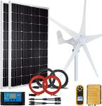 Pikasola 400W Wind Generator & 200W Solar Kit