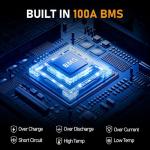 100Ah LiFePO4 Lithium Battery with BMS and Protection