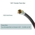 ATKKE 6ft Propane Hose Regulator with Gauge