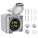 30 Amp NEMA L14-30P Power Inlet Box
