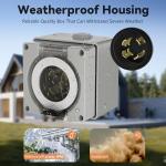 30 Amp NEMA L14-30P Power Inlet Box