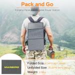 MARBERO 167Wh Solar Generator with 30W Panels