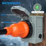 Nilight 30A 25FT Generator Extension Cord with Lock