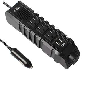 BYGD 150W Car Power Inverter with USB Ports