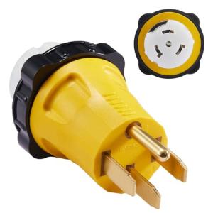 50 Amp RV Marine Generator Power Adapter