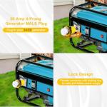 50 Amp RV Marine Generator Power Adapter