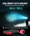 BLAVOR 10,000mAh Solar Power Bank with Flashlight