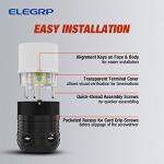 ELEGRP 20 Amp Locking Plug and Connector Set