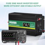 2000W Pure Sine Wave Power Inverter with LCD