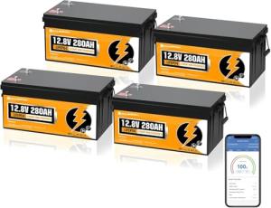 ECO-WORTHY 48V 280Ah LiFePO4 Lithium Battery Pack