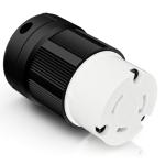 30 Amp NEMA L5-30R Generator Twist Lock Adapter