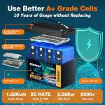 12V 100Ah LiFePO4 Battery with Bluetooth BMS