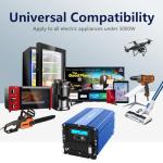 VOLTWORKS 3000W Pure Sine Wave Power Inverter