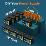 12V 100Ah LiFePO4 Battery with Bluetooth BMS