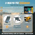 12V 100Ah LiFePO4 Battery with Bluetooth BMS