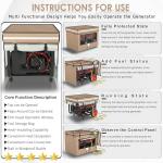 Heavy Duty Generator Cover for Outdoor Use