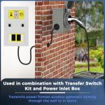 50-Amp Automatic Generator Transfer Switch Kit