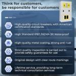 50-Amp Automatic Generator Transfer Switch Kit