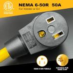 30 Amp Generator Welder Adapter Plug Cord
