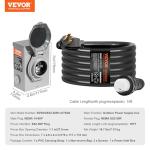 VEVOR 50 Amp Generator Cord and Inlet Box Kit