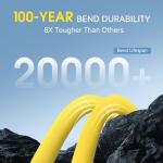 15FT NEMA L14-30P to SS2-50R RV Marine Power Generator Adapter Cord, 30A 4 Prong Locking Generator L14-30P Male to 50A Marine Shore Power SS2-50R Female with 135° Elbow Grip Handle LED Power Indicator