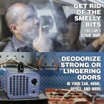 Enerzen O-888 Industrial Ozone Generator 70,000 mg/h - O3 Machine Air Ionizer Odor Remover Eliminator for Rooms, Smoke, Cars, and Pets