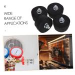 NULYLU 4pcs Heavy Duty Rubber Foot Pads for Air Compressors Generators Vibration Noise Reduction Non-Slip Mounting Accessories for Portable Air Washers