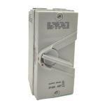 Generic Enclosed Motor Disconnect Switch 63A 440V AC, Heavy Duty Safety Isolation Switches for Generator Boat and Welding Switches, IP65 Waterproof, 3 Pole