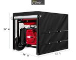 Mr.You Waterproof Universal Generator Cover,32inch 600D Oxford Cloth Generator Cover for Universal Portable Generators 5000-10000 Watt, 32''L x 24''W x24"H