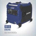 Powerhorse Inverter Generator - 4500 Surge Watts, 3500 Rated Watts, Electric Start, EPA and CARB Compliant, Model# LC4500i