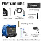 Westinghouse 5000W Dual Fuel Portable Inverter Generator