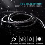 10AWG Solar Extension Cable 50Ft Red & Black, Both End with Universal Solar Connectors Plug & Play | Weatherproof PV Wire for RV, Boat, Off-Grid Systems​