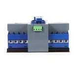 DOONARCES 4P 63A Dual Power Automatic Transfer Switch AC 110V ATS Manual Switch Changeover Generator Transfer Swit-ch Tool 50HZ/60HZ (4P/63A Blue)