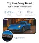 4K Security Cameras Wireless Outdoor, No Subscription, [2025 NEW] Solar-Powered Home Security Camera System with 360° Auto Tracking, Color Night Vision, 64GB Local Storage, 5G & 2.4G WiFi, Easy Setup