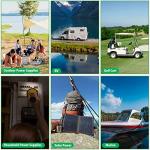 4 Pack 24V 200Ah LiFePO4 Battery 24V Lithium Battery 5000+ Deep Cycles Lithium Iron Phosphate Battery for Solar System, RV, Backup Power, Marine, Home and Outdoor Power