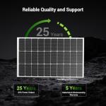 100W 12V Monocrystalline Solar Panel for Off-Grid