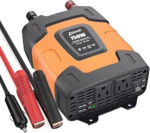 Ampeak 750W Power Inverter with Dual USB Ports