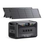 BLUETTI Apex 300 Solar Generator (2025 New) with 2 350W Solar Panels, 2764.8Wh LFP Battery Backup with 6 3840W AC Outlets (7680W Surge), 120V/240V Dual Voltage, Ideal for Camping and Off-Grid Living