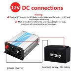 GIANDEL 600W Pure Sine Wave Inverter with Remote