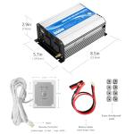 GIANDEL 600W Pure Sine Wave Inverter with Remote