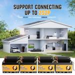 Rvpozwer 12V 100Ah LiFePO4 Battery, Built-in 120A BMS, 15000 Deep Cycles, Group 31, Lightweight Lithium Iron Phosphate Battery for Home Energy, RV, Trolling Motor, Marine, Solar, Off-Grid