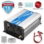 GIANDEL 600W Pure Sine Wave Inverter with Remote