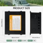 TS-30 30 Amp Automatic Transfer Switch for RV,Speedboats,Travel Trailer,Camper Van,120V Generator Transfer Switch for Inverter/Shore Power/Generators