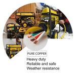 Yodotek 25Ft Generator Cord with Surge Protector Breaker,Heavy Duty Generator Locking Cord,NEMA L14-30P/Four 5-20R,4 Prong 10 Gauge Flexible Cable,Power Extension Cord, 30Amp 7500 Watts