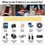 150W Car Power Inverter DC 12V to 110V AC Converter with 3.1A Dual USB Power inverters for Vehicles,Road Trip Essentials Camping Accessories Blue