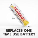 Tenergy AA Rechargeable NiCD Battery, 1.2V 1000mAh High Capacity AA Batteries for Solar Lights, Garden Lights, Yard Light 24 Pack