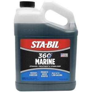 STA-BIL Marine Fuel System Treatment | Full Fuel System Cleaner, Injector Cleaner | Additive for Boats & Watercrafts, In-Season Cleaning & Protection 1 Gallon