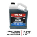 STA-BIL Marine Fuel System Treatment | Full Fuel System Cleaner, Injector Cleaner | Additive for Boats & Watercrafts, In-Season Cleaning & Protection 1 Gallon