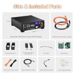 TechCella 48V 400Ah LiFePO4 Lithium Battery, 4 Pack 48V 100Ah, Inverter Communication, 3U Rack-Mount, Smart Display & Bluetooth, 6000+ Cycles, 20.48kWh Capacity for Off-Grid, Solar System, Backup